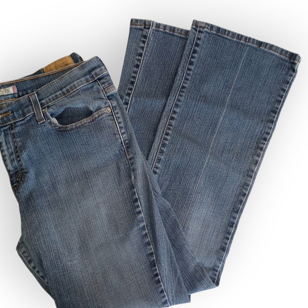Levis 515 Womens Sz 12 Bootcut‎ Jeans Blue Denim Medium Wash